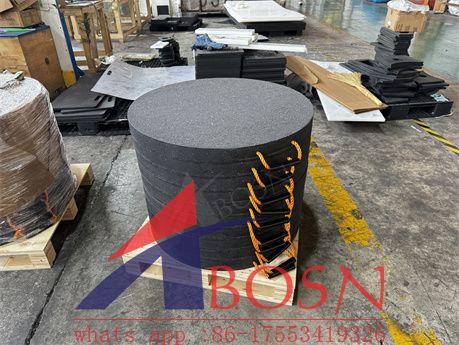 crane lorry outrigger pad PE sheet