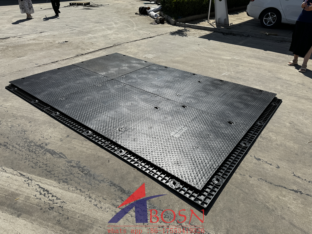 Build Stadium Event quick access portable floor